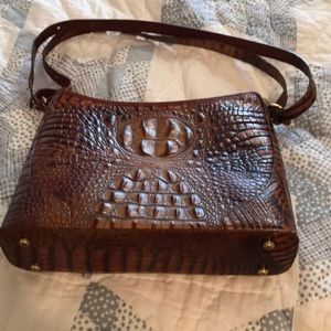 Brahmin 10 X 8 handbag brown.